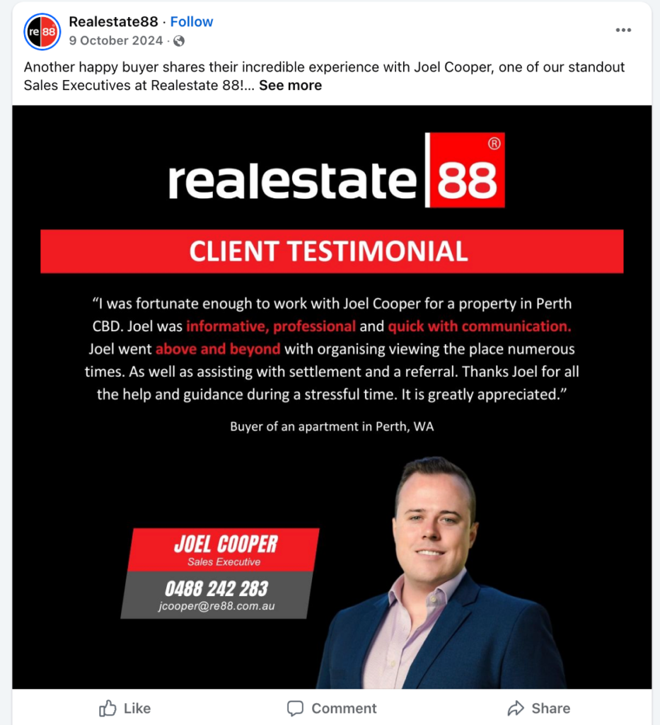 Real Estate Ad Examples
